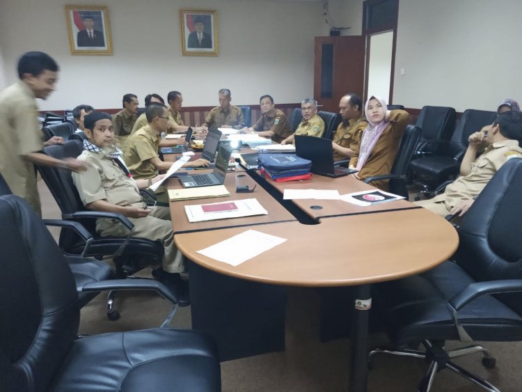 Rapat tim leveling APIP dipimpin oleh Inspektur Provinsi Banten