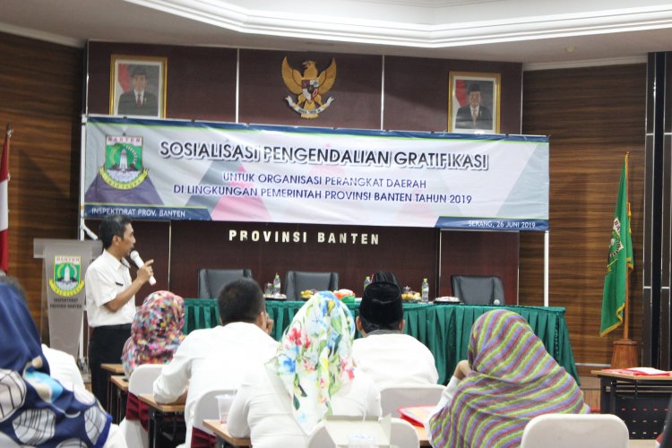 Rapat UPG tempat di Inspektorat tgl 26 juni 2019 dibuka oleh Inspektur dan peserta OPD povinsi Banten