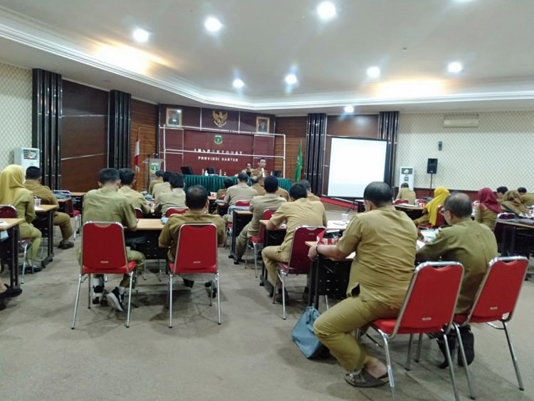 KEGIATAN INTEGRITAS KEPADA SELURUH PERWAKILAN OPD PROVINSI BANTEN