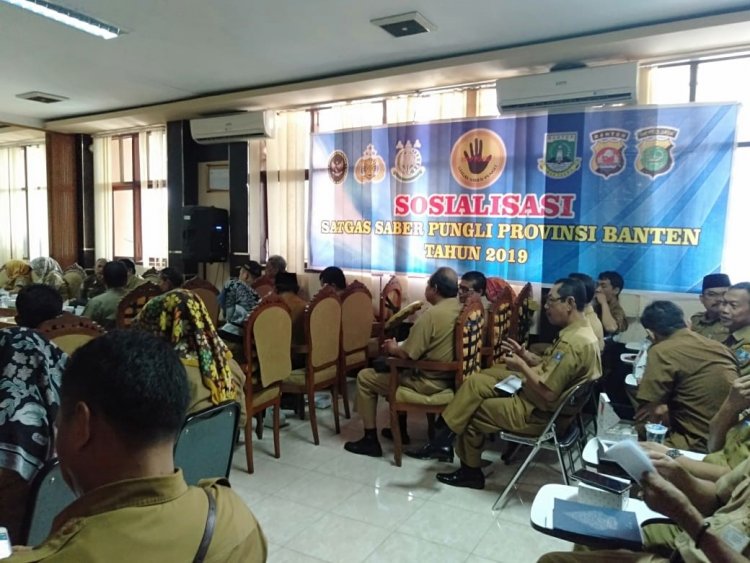 SOSIALISASI SABER PUNGLI DI KABUPATEN SERANG