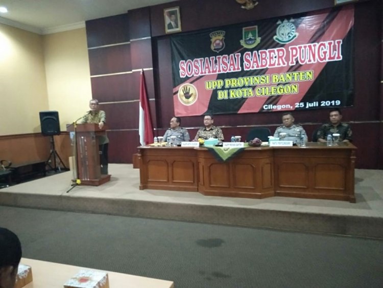SOSIALISASI SABER PUNGLI DI KOTA CILEGON