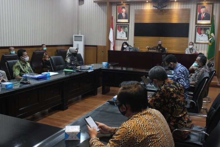 EVALUASI CAPAIAN MCP KORSUPGAH PROVINSI BANTEN