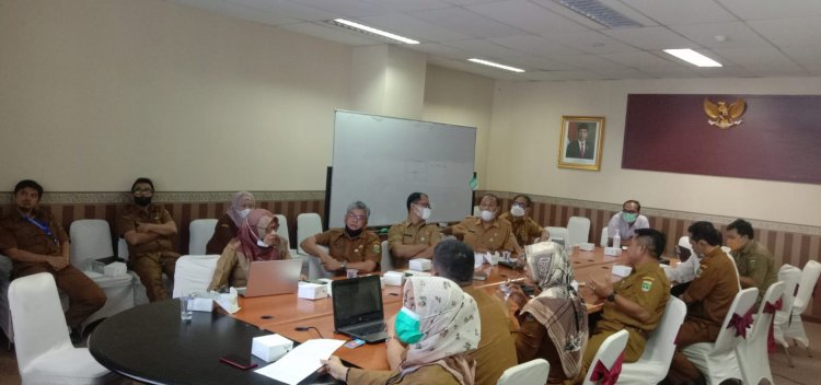 Rapat penyusunan Program Kerja Pengawasan Tahunan (PKPT) Tahun 2022