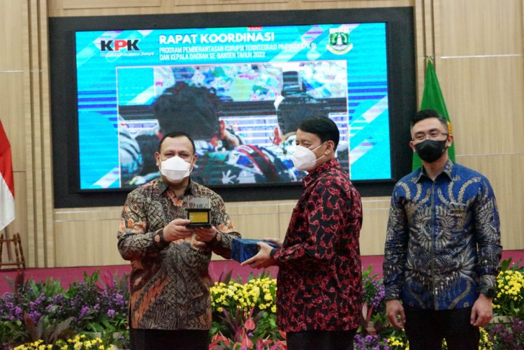 Rakor Program Pemberantasan Korupsi Terintegrasi Tahun 2022 se-Banten, Pendopo Gubernur KP3B