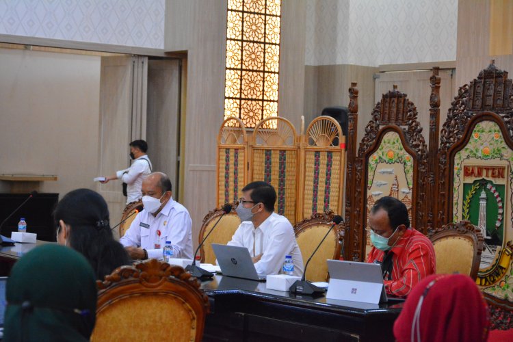 Sosialisasi Pedoman MCP KPK RI Tahun 2022 se Provinsi Banten