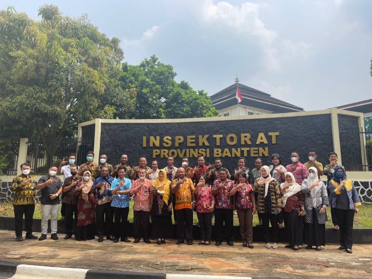 Studi Banding Inspektorat Kab. Supiori Papua Ke Inspektorat Daerah Provinsi Banten.