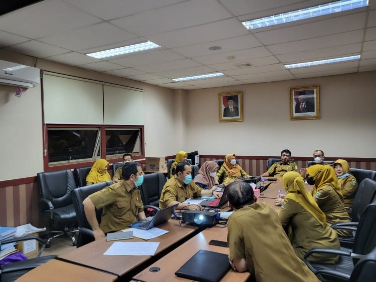 Rapat Evaluasi PMPRB Inspektorat Daerah Provinsi Banten.