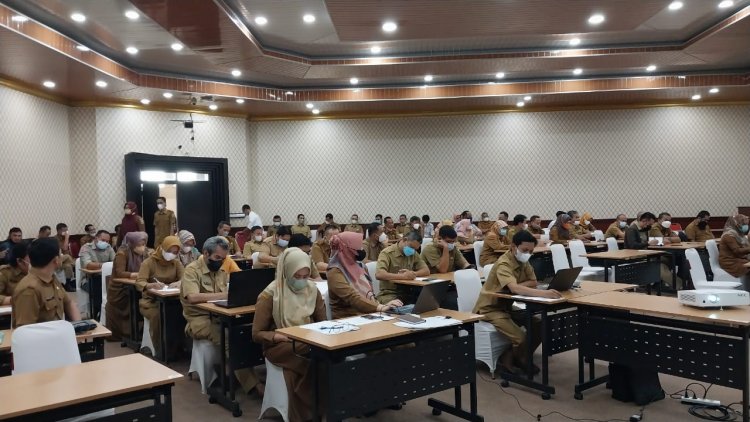 Rapat Koordinasi & Ekspose Hasil Monev BMD TA 2022. Sebelumnya pada 19 OPD oleh Tim Irban II.