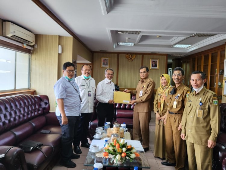 Inspektorat Daerah Provinsi Banten melakukan Koordinasi dengan BPKP Perwakilan Provinsi Banten terkait Satgas Akuntabilitas Keuangan Pemerintah Daerah.