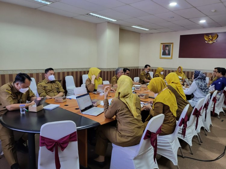 Pembahasan SK Gub Unit Pengelolaan Risiko, Unit Kepatuhan Intern, Komite Pengelolaan Risiko dan Pengawas Pengelolaan Risiko.