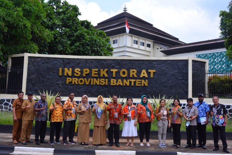 Kunjungan kerja PPID Papua ke Inspektorat Daerah Provinsi Banten