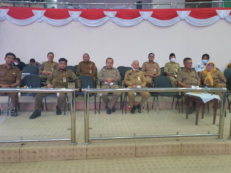 Inspektorat Daerah Provinsi Banten mengikuti Rapat Paripurna DPRD Banten.