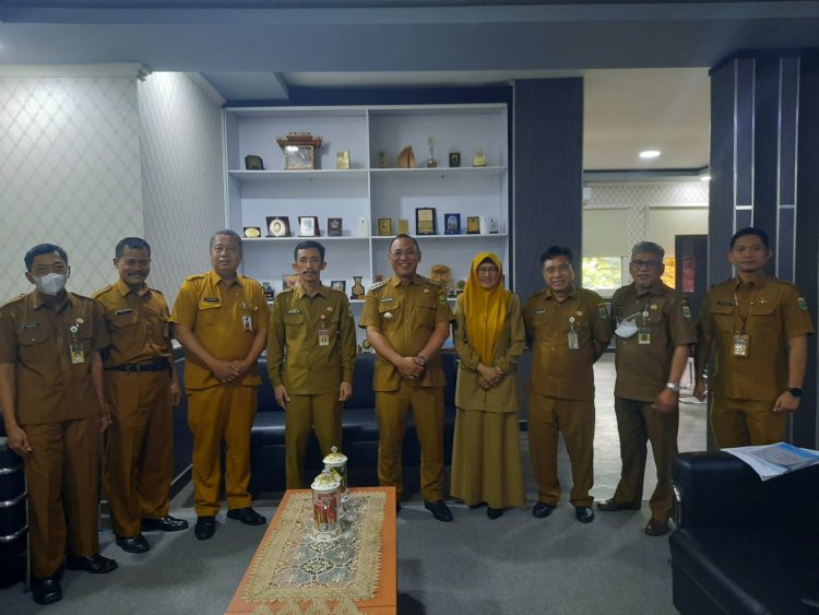 Walikota Cilegon melakukan koordinasi pengawasan ke Inspektorat Daerah Provinsi Banten