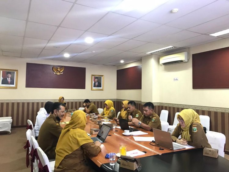 Rapat Koordinasi Penyusunan Standar Operasional Prosedur (SOP) Saber Pungli dengan Kepolisian Daerah Banten