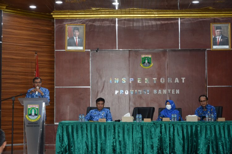 Sosialisasi Pengendalian Gratifikasi di Lingkungan Inspektorat Daerah Provinsi Banten