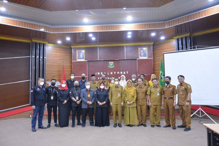 Koordinasi Perencanaan Telaahan Sejawat Eksternal Inspektorat Daerah Provinsi Jawa Barat dan Inspektorat Daerah Provinsi Banten