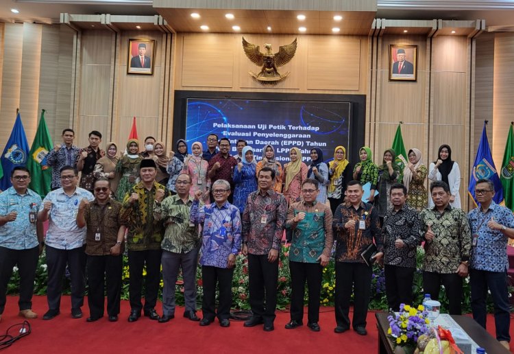 Pelaksanaan Uji Petik Terhadap Evaluasi Penyelenggaraan Pemerintahan Daerah (EPPD) Tahun 2022