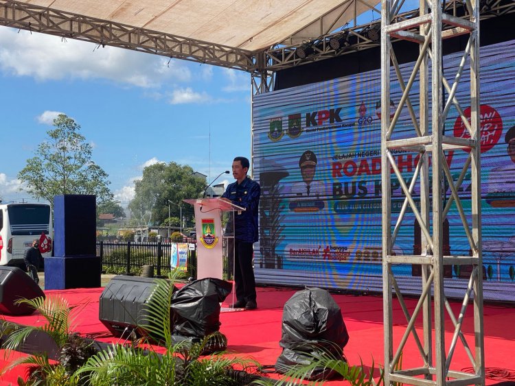 Pembukaan Roadshow Bus KPK 2022 di Kota Cilegon