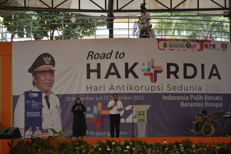 Pembukaan Hari Antikorupsi Sedunia (HAKORDIA) Tahun 2022, Pengukuhan Forum penyuluh Antikorupsi Banten serta pengukuhan Komite Advokasi Daerah Antikorupsi Provinsi