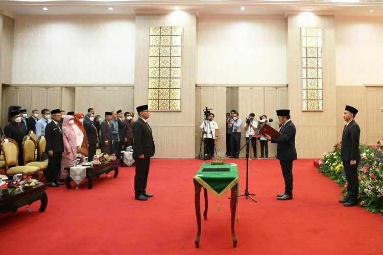 Pengukuhan dan Serah Terima Jabatan Kepala Perwakilan Badan Pengawasan Keuangan dan Pembangunan Provinsi Banten di Lingkungan Pemerintah Provinsi Banten