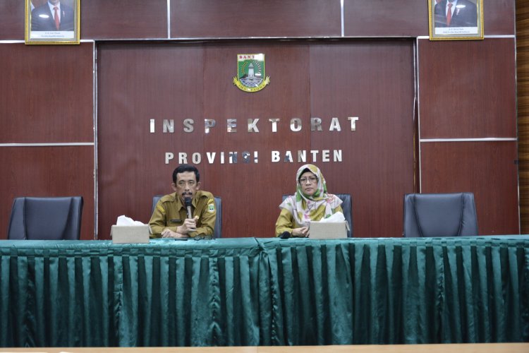 Penandatanganan Pakta Integritas Tahun 2023 di Lingkungan Inspektorat Daerah Provinsi Banten