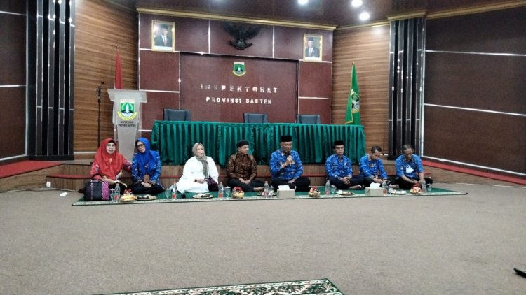Pengajian dan Santunan Anak Yatim di Lingkungan Inspektorat Daerah Provinsi Banten