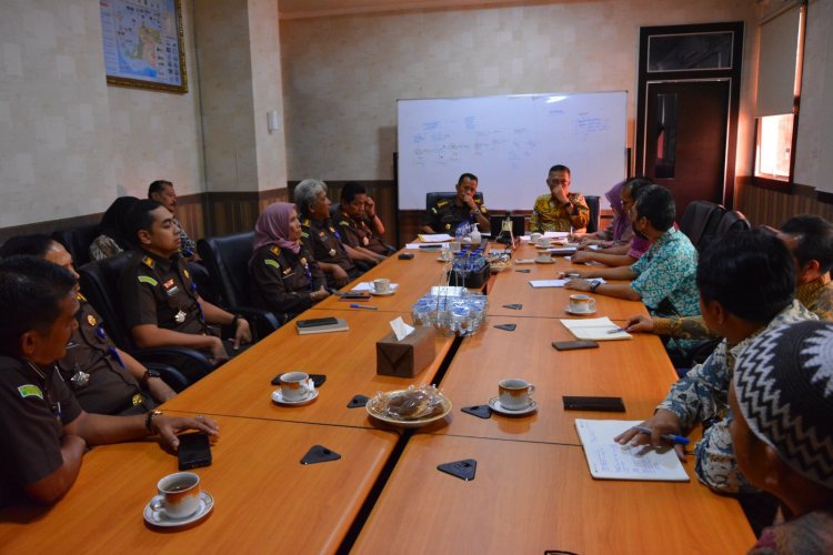 Silaturahmi Kunjungan Sharing Knowledge Aswas Kajati Banten ke APIP Inspektorat Daerah Provinsi Banten