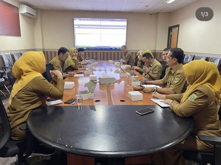 Rapat koordinasi internal SPIP dalam rangka pemenuhan eviden Tahun 2022