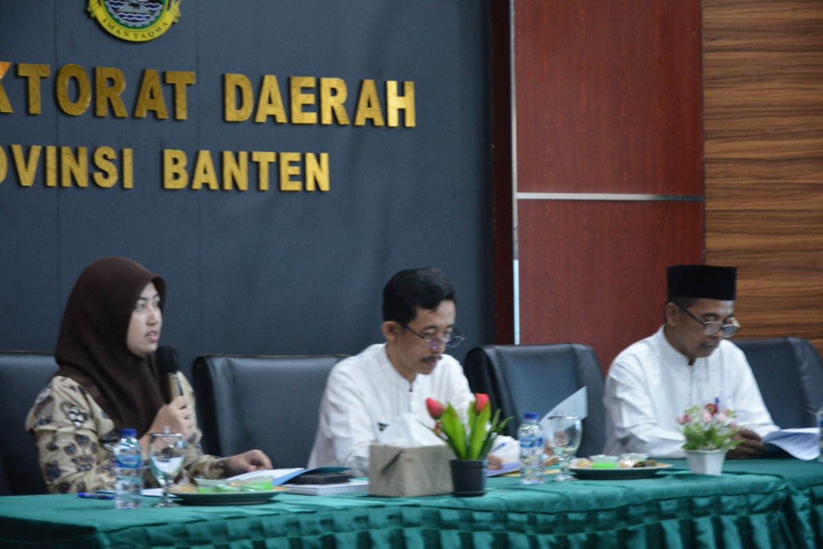 Rapat Evaluasi Penyelesaian Tindak Lanjut Hasil Pemeriksaan Inspektorat Daerah Provinsi Banten