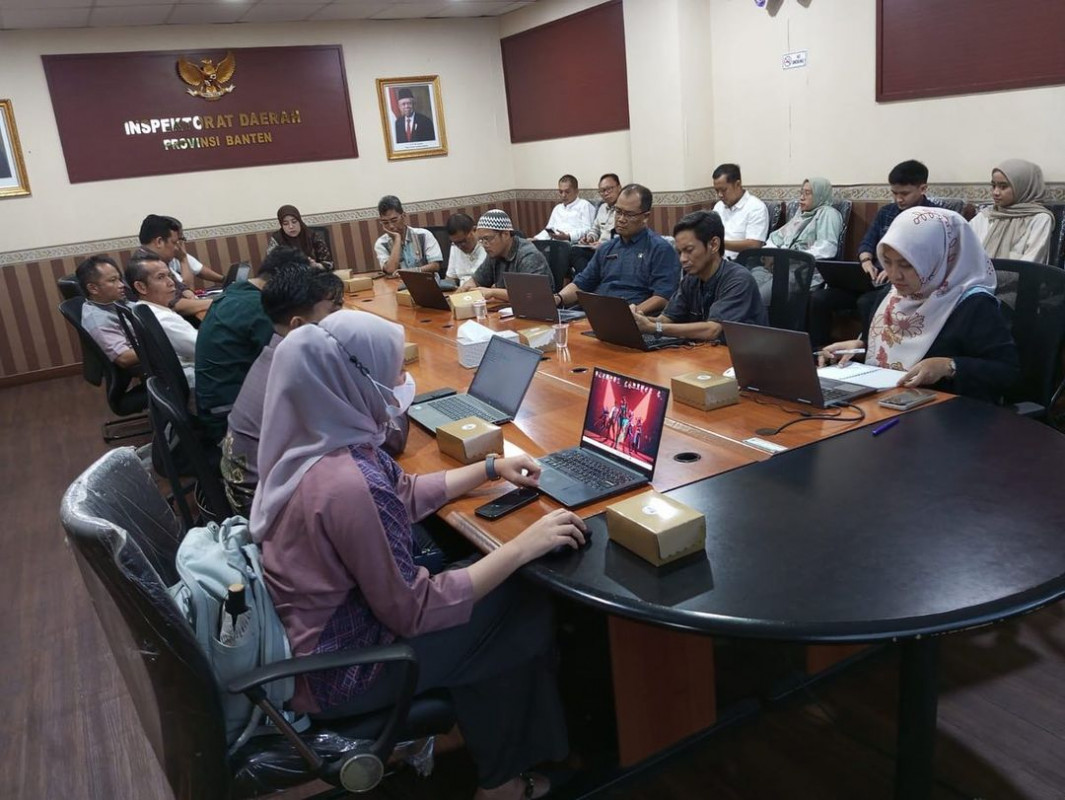 Bimbingan Teknis Penilaian Maturitas SPIP Terintegrasi Provinsi Banten Tahun 2024