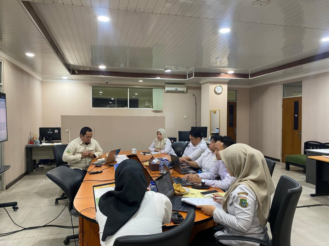 Rapat Koordinasi evaluasi hasil Penilaian Mandiri Sistem Pengendalian Intern Pemerintah (SPIP) Terintegrasi di lingkungan Pemerintah Provinsi Banten Tahun 2025