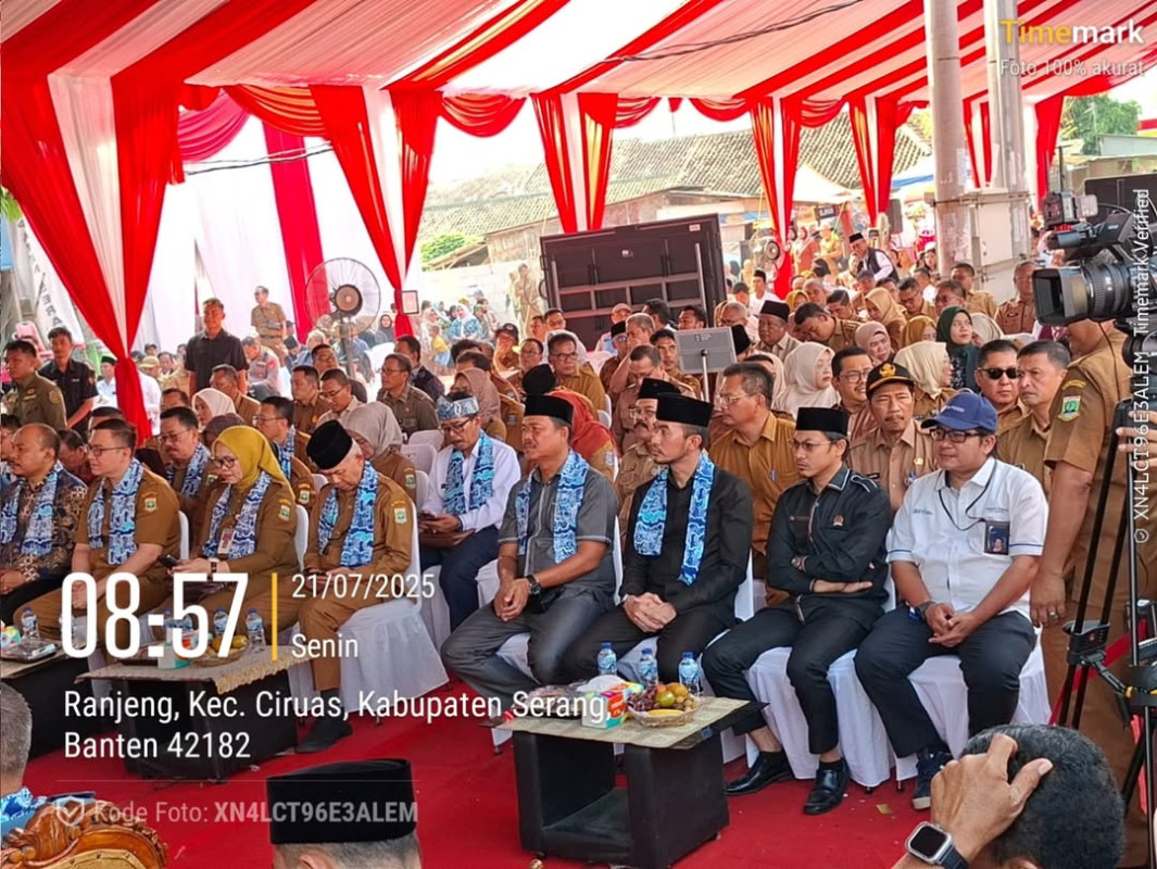 Peluncuran Kelembagaan 80.000 Koperasi Desa/Kelurahan Merah Putih oleh Presiden Republik Indonesia
