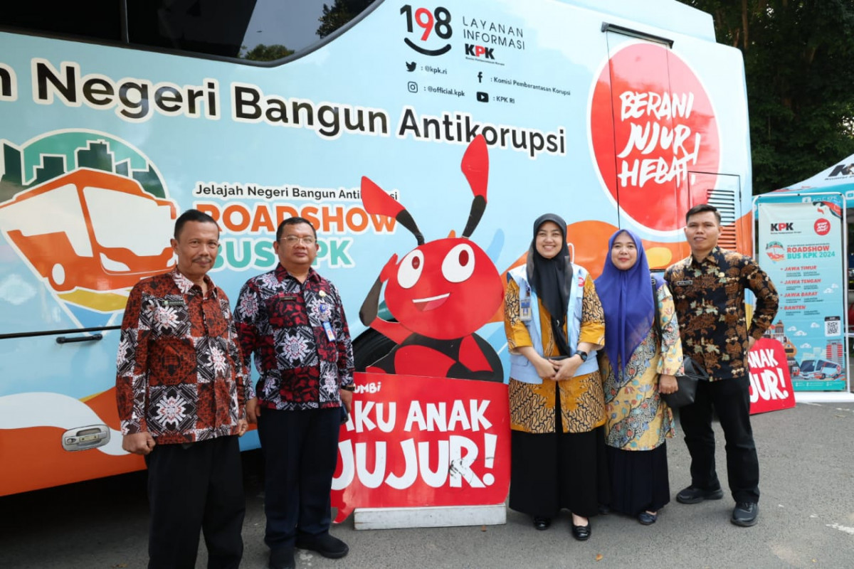 Pembukaan Roadshow Bus KPK 2024 Di Kab.Lebak dan Sosialisasi Antikorupsi.