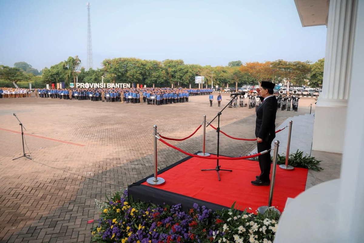 Upacara Peringatan Hari Koperasi ke-78 Tingkat Provinsi Banten