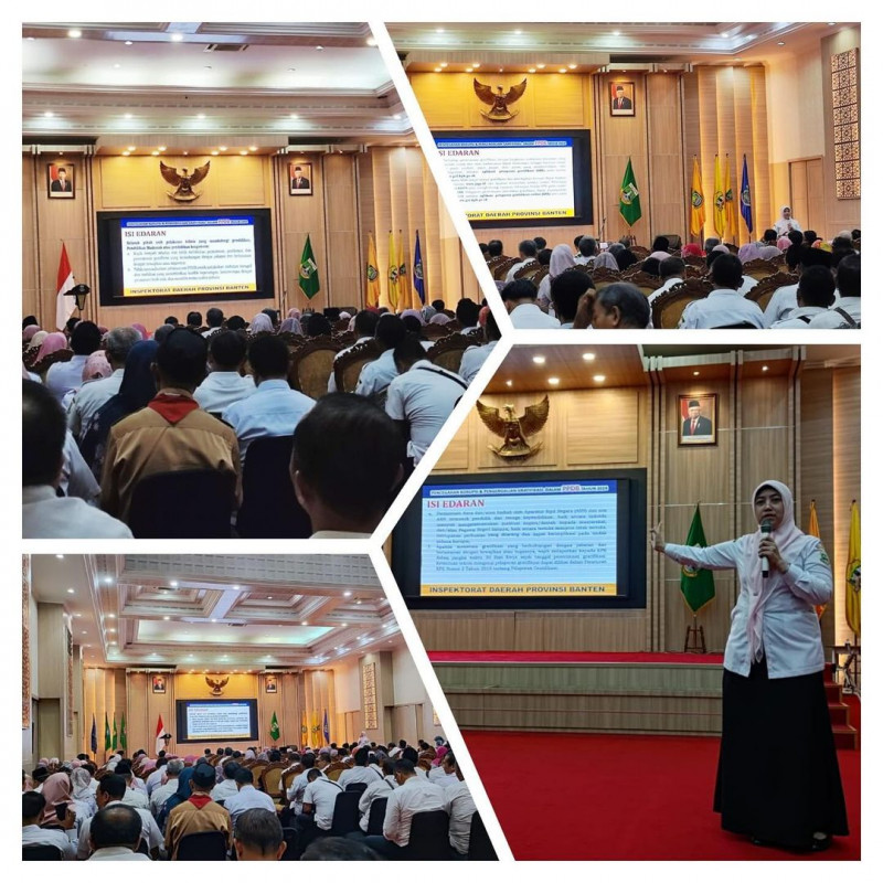 Sosialisasi SE KPK RI perihal Pencegahan Korupsi dan Pengendalian Gratifikasi dalam PPDB 2024