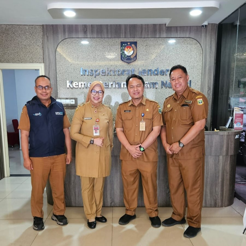 Koordinasi ke Itjen Kemendagri