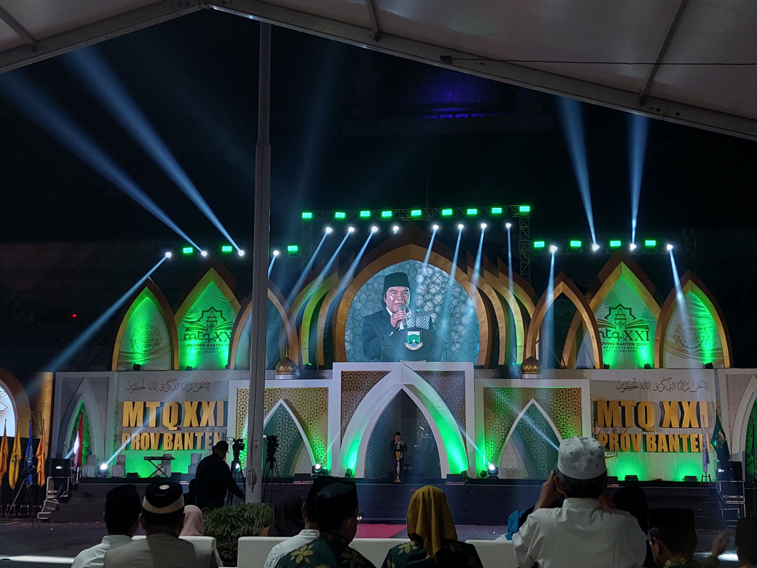 Penutupan Musabaqoh Tilawatil Qur'an (MTQ) XXI Tingkat Provinsi Banten Tahun 2024