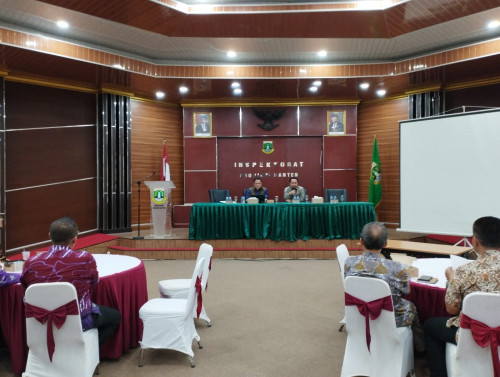 Rapat Koordinasi seluruh pengurus DPW AAIPI Banten bertempat di Aula Lt.3 Inspektorat Daerah Provinsi Banten
