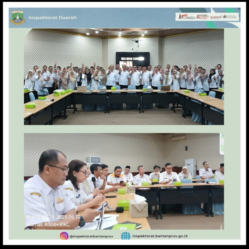 Rapat Koordinasi Monitoring dan Evaluasi Program Pengendalian Gratifikasi Semester I Tahun 2025