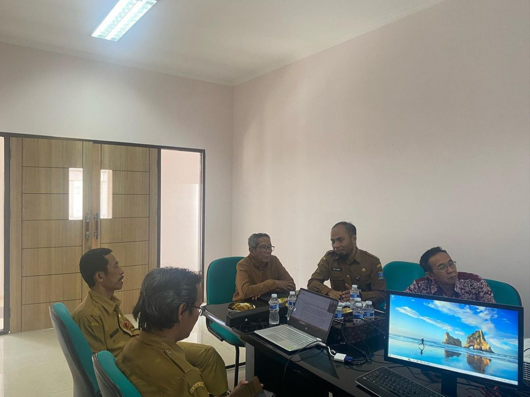 Pembahasan persiapan pelaksanaan Seleksi Terbuka Jabatan Pimpinan Tinggi Pratama Sekretaris Daerah Kabupaten Serang