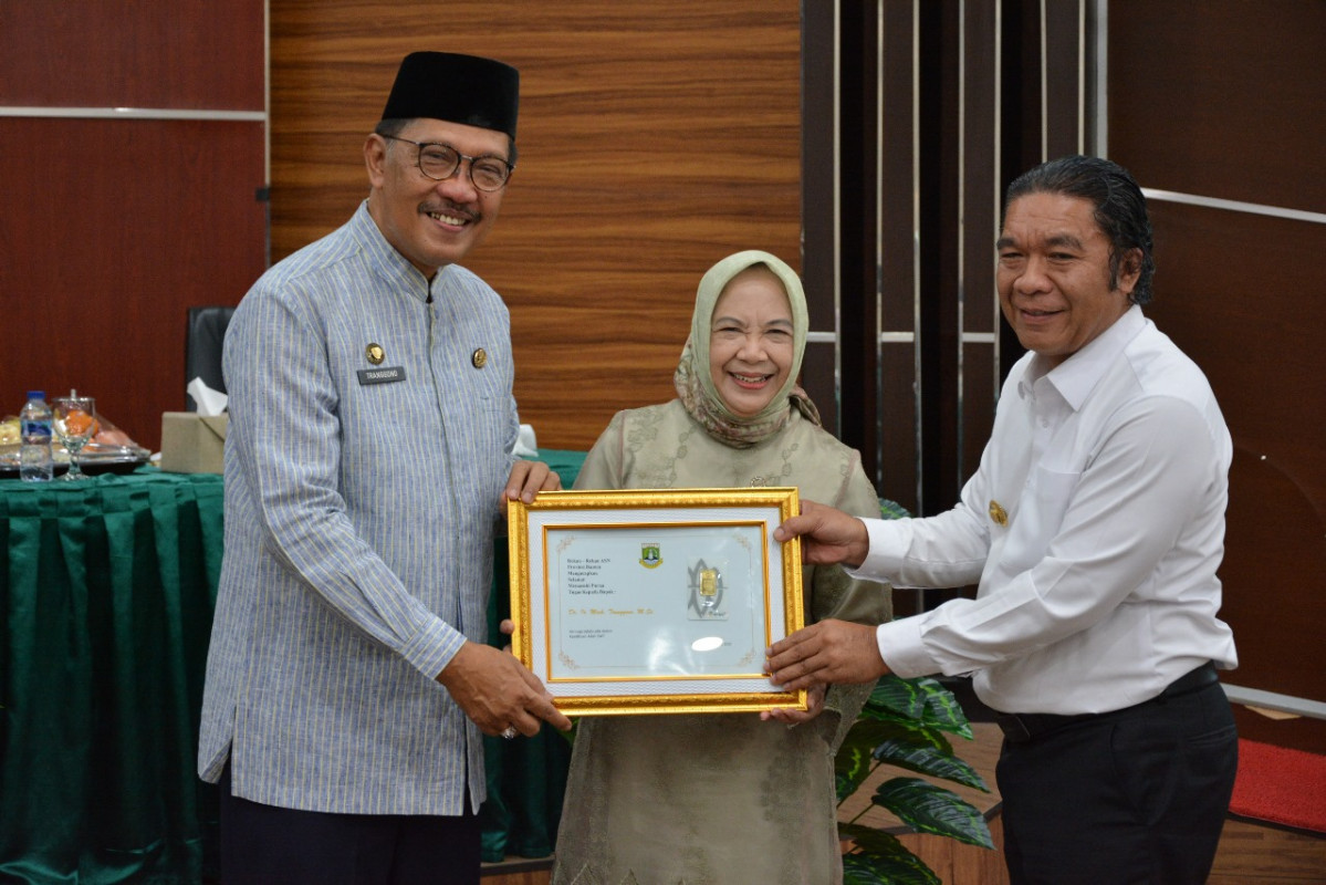 Pembinaan Pegawai sekaligus purna tugas Plt Inspektur Daerah Provinsi Banten