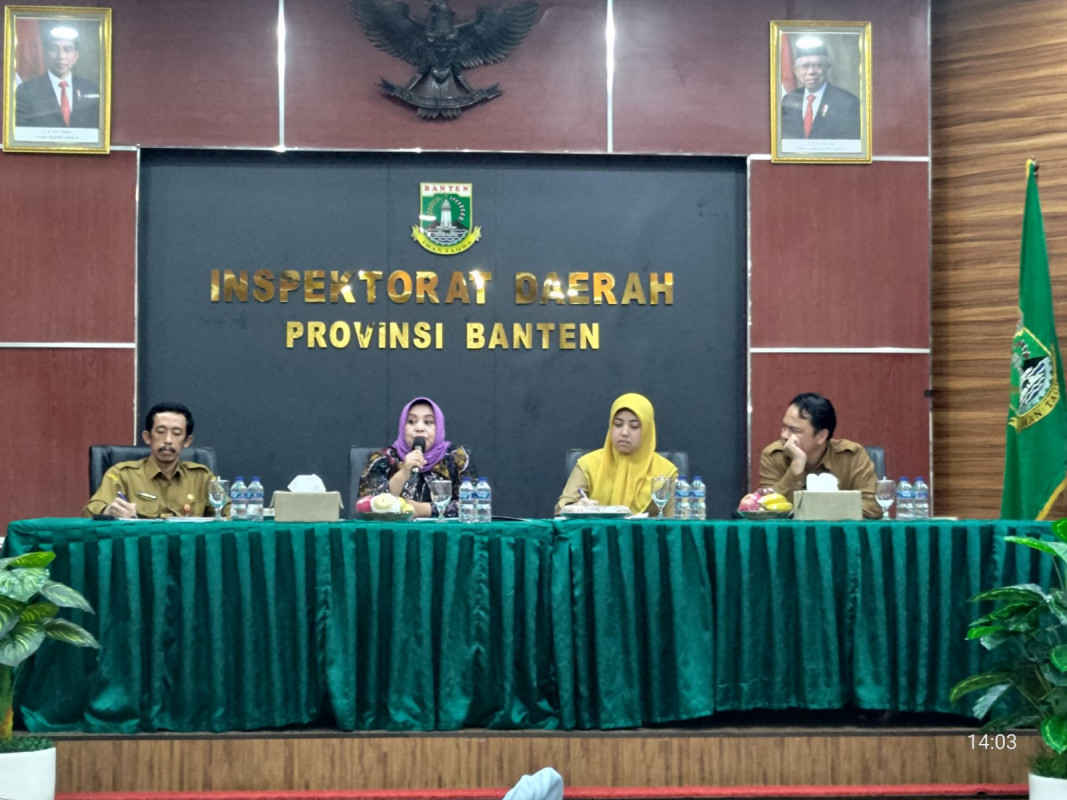 Bimbingan Teknis Reviu Perencanaan dan Penganggaran Pemerintah Daerah Provinsi Banten Tahun 2024