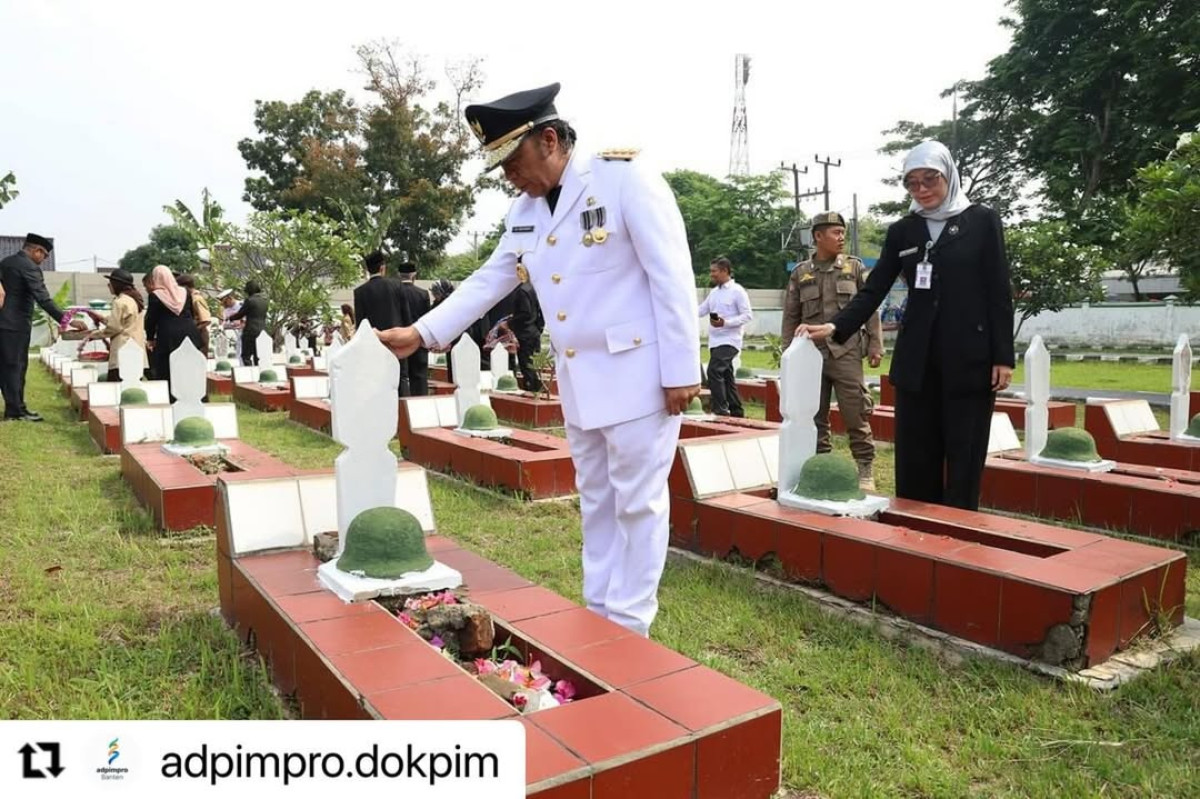 Upacara Ziarah Nasional Dalam Rangka Peringatan Hari Pahlawan Tahun 2024