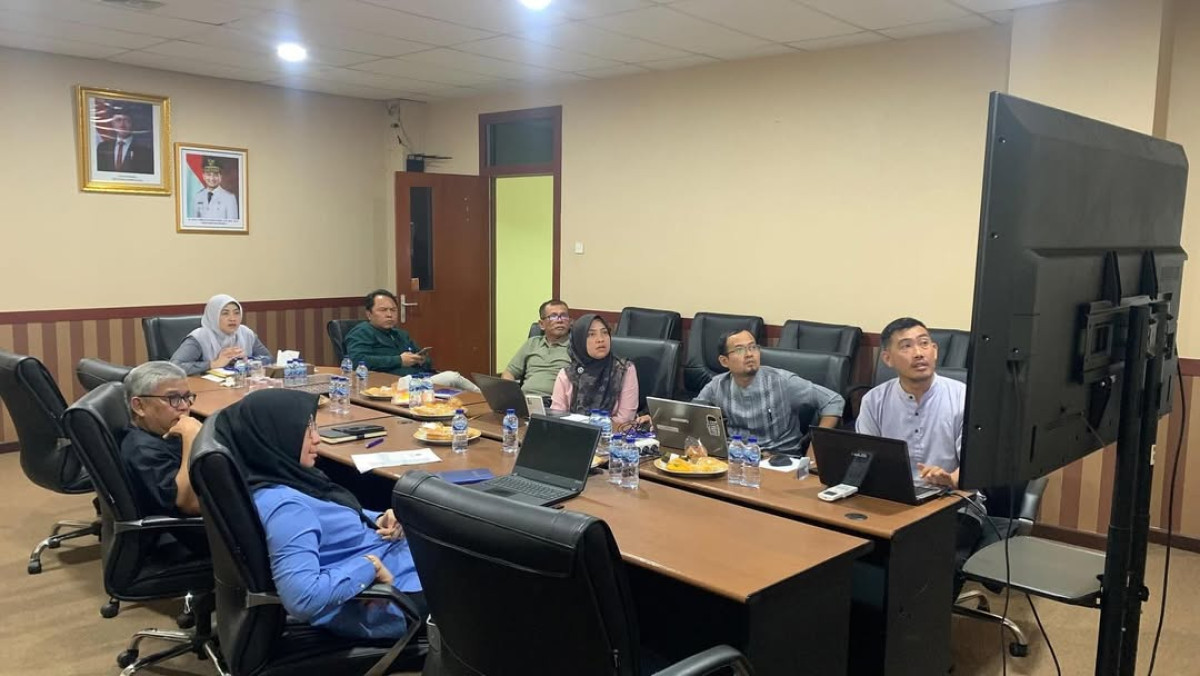Pembahasan Piagam Pengawasan Intern (Internal Audit Charter/IAC) Tahun 2025 bersama Irban terkait dan jajaran