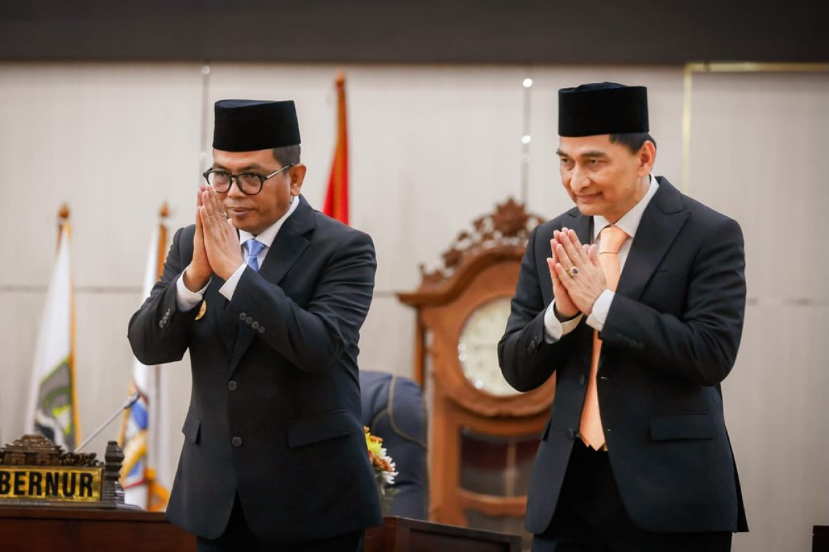 Serah Terima Jabatan dan Rapat Paripurna Penyampaian Pidato Sambutan Gubernur Banten Periode 2025-2030