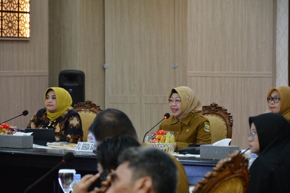 Entry meeting BPKP Perwakilan Provinsi Banten terkait Evaluasi Akselerasi Penurunan Stunting Tahun 2024