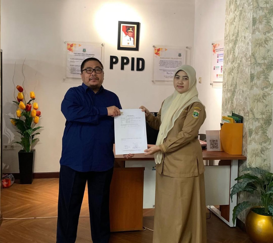 Visitasi Komisi Informasi Banten dalam rangkaian Pemeringkatan Keterbukaan Informasi Publik