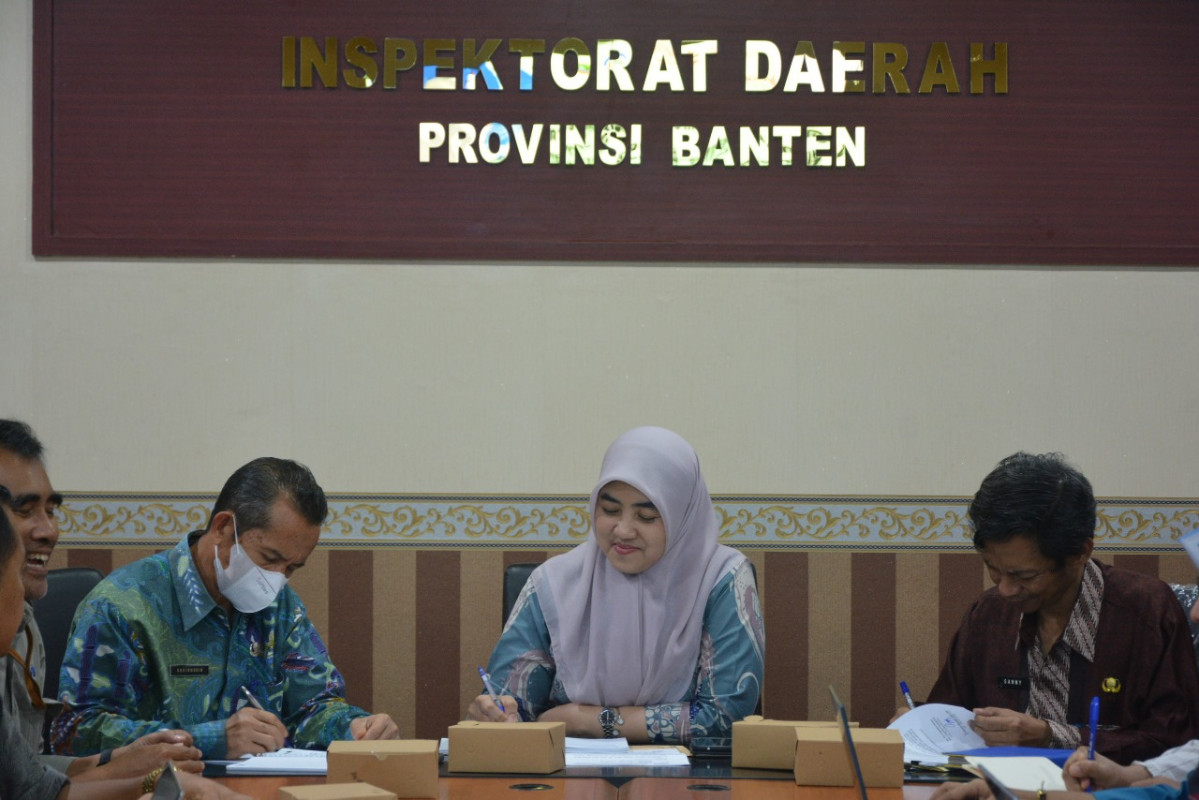 Entry Meeting BPKP Perwakilan Provinsi Banten