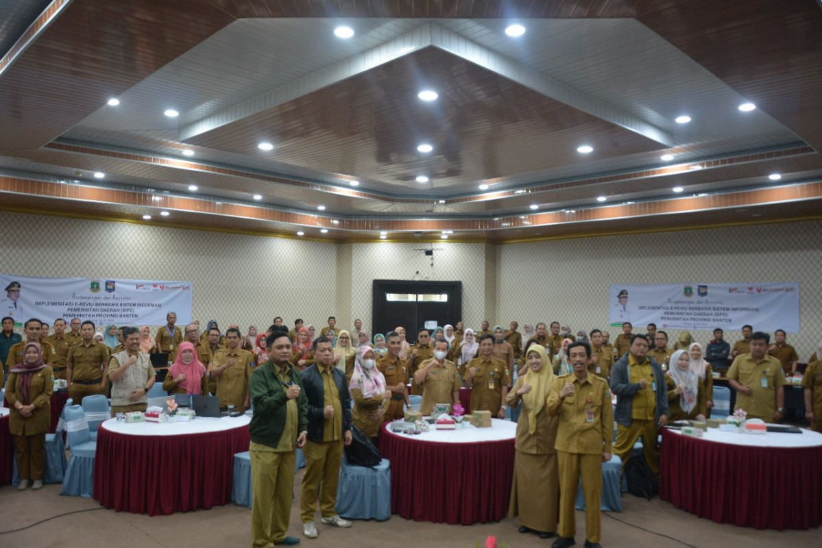 Coaching Teknis Pelaksanaan Aplikasi E-Reviu SIPD di Lingkungan Pemerintah Provinsi Banten
