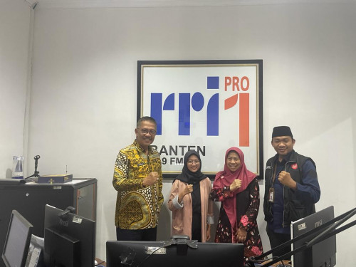 Kamis, 12 Oktober 2023  Dialog sore di RRI banten dengan tema Membangun Budaya Anti Korupsi di Provinsi Banten